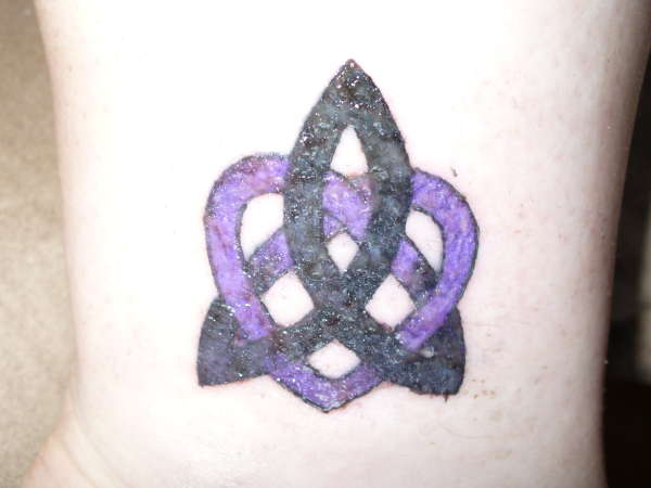 Celtic Knot with Heart tattoo