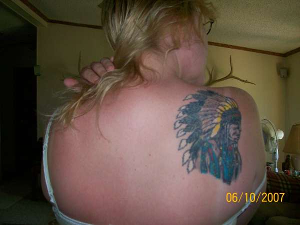 Indian Chief tattoo