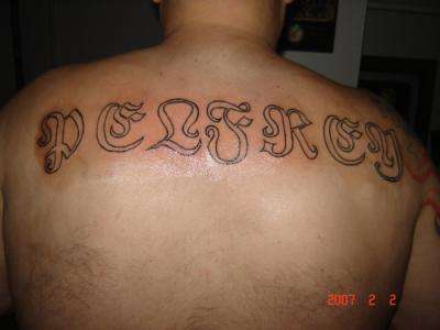 pelfrey tattoo