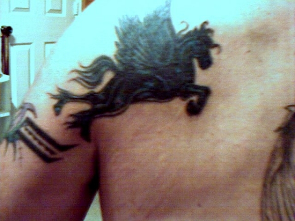 Pegasus to come togeather tattoo