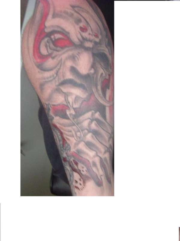 Deamon tattoo