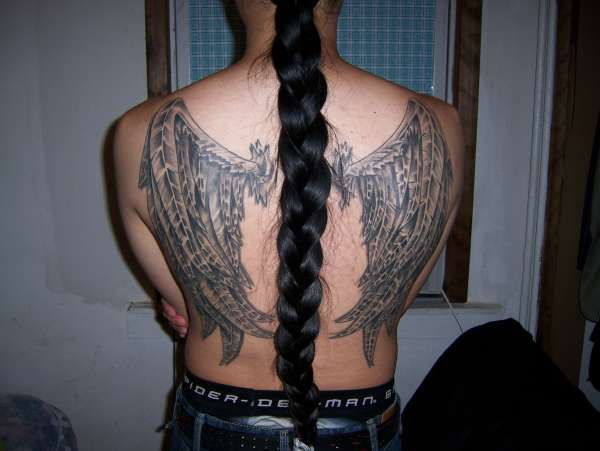 wings tattoo