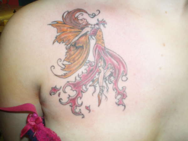 Fire Fearie tattoo