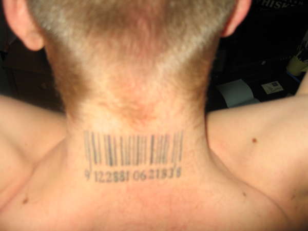 barcode tattoo