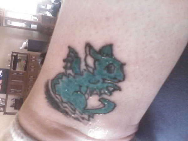 my little pocket dragon tattoo