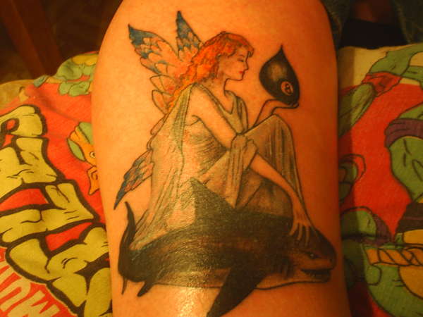 sharks and angels tattoo