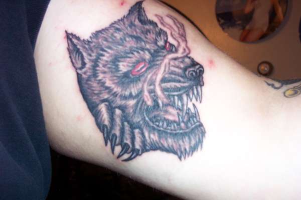 werewolf tattoo