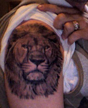 Lion tattoo