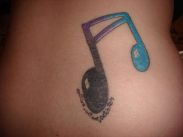 Music Note tattoo