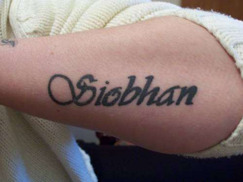 Siobhan tattoo
