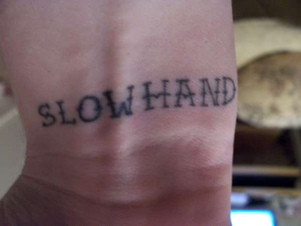 slowhand tattoo