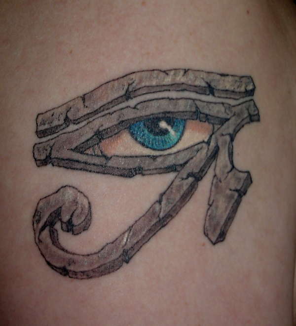 Eye of Ra tattoo