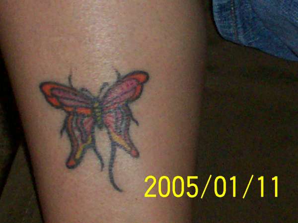 butterfly 2 tattoo