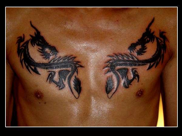 double dragons tattoo