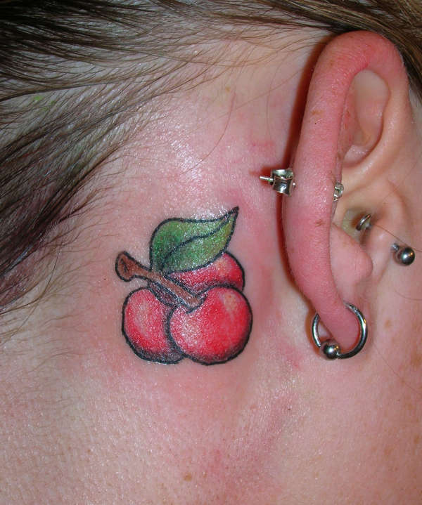 Cherries by Brian of Powerhouse tattoo