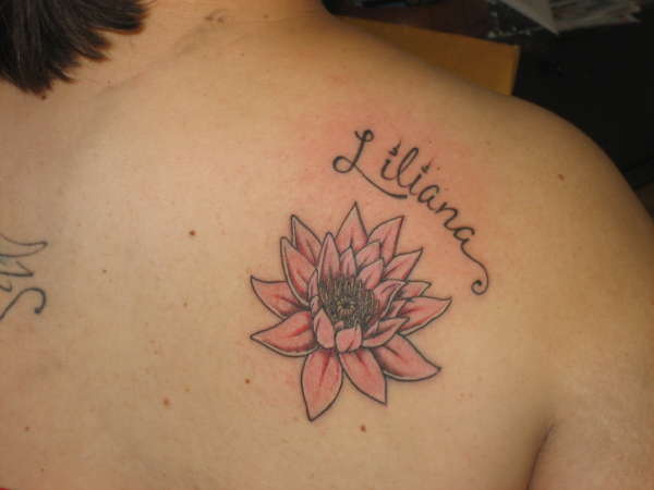 Lily for Liliana tattoo