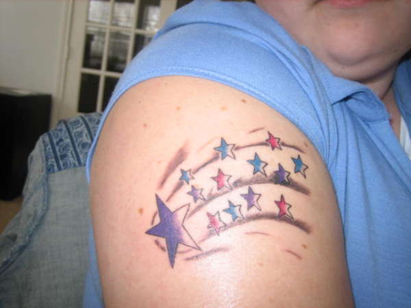 My shooting stars tattoo