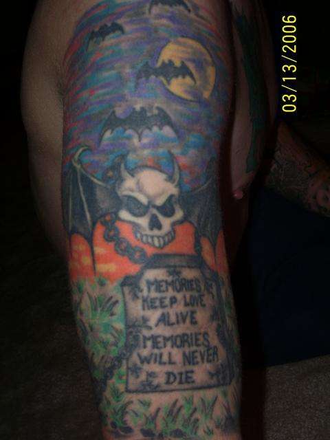 R.I.P. tattoo