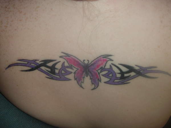 Butterfly for my daughter tattoo