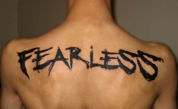 Fearless tattoo.
