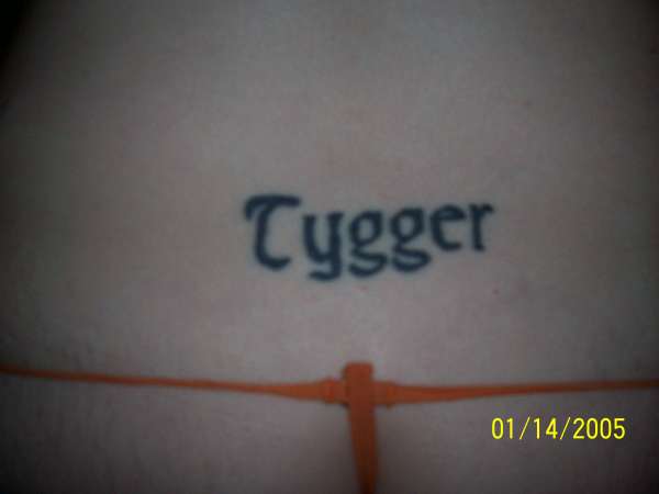 My Nickname tattoo