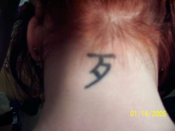 Symbol for Wicked tattoo
