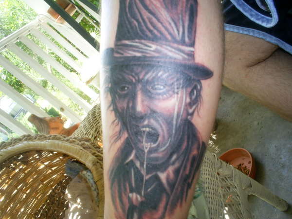 barker zombie tattoo
