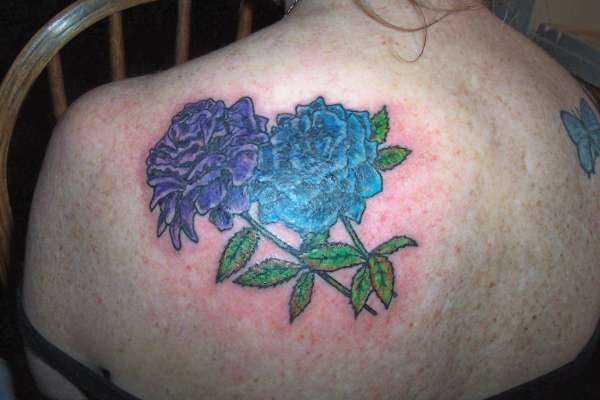 COLORED ROSES tattoo