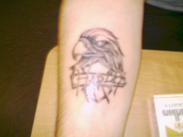 HARLEY RULES tattoo