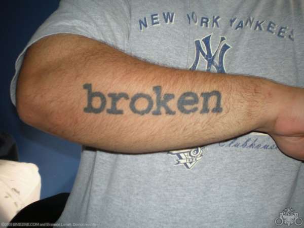 Nine Inch Nails - Broken tattoo