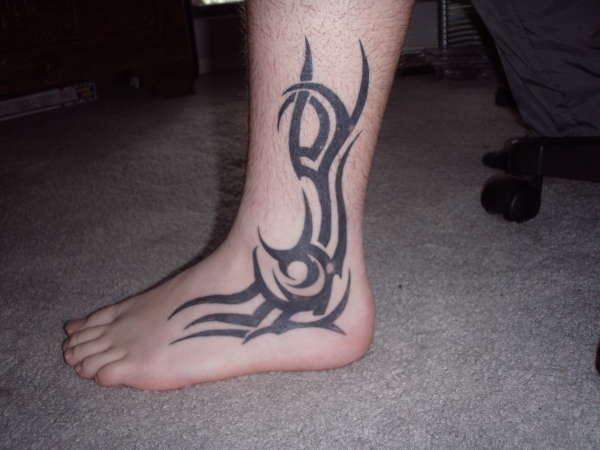 ankle tattoo