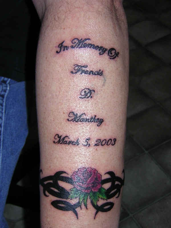New Tat on forearm tattoo
