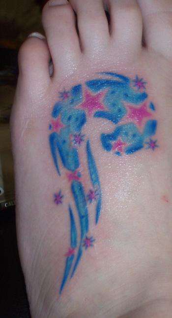 Shooting Stars tattoo