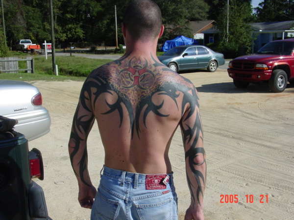 Back Tribal tattoo