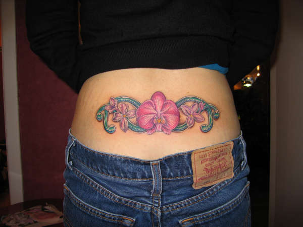 Moth Orchid tattoo