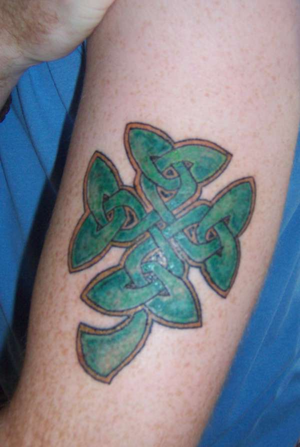 celtic shamrock tattoo