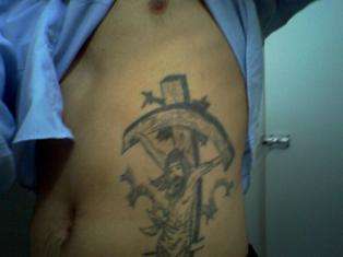 Jesus on Cross tattoo