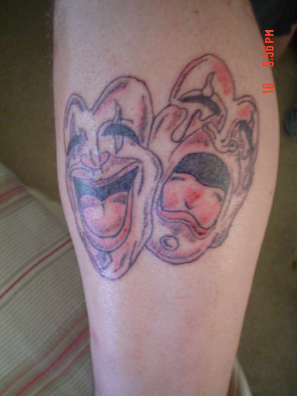 Mask tattoo