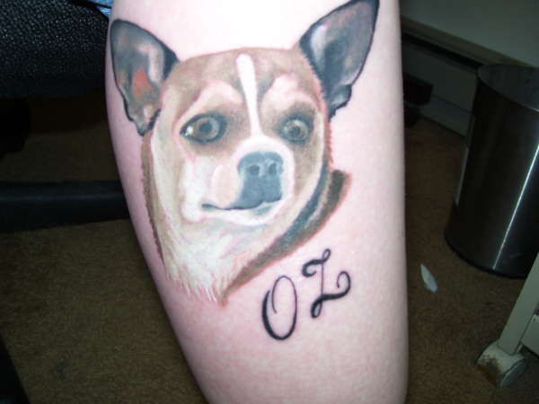 My Dog Ozzy tattoo