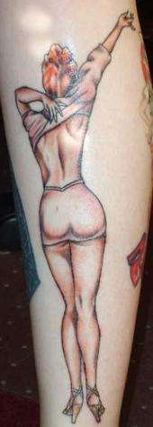 Vargas Pin Up tattoo