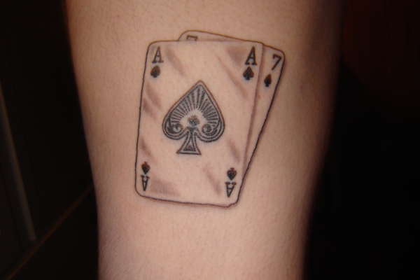 cards tattoo