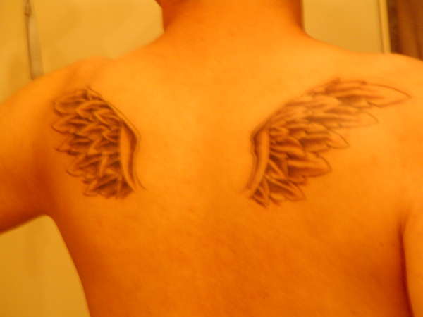old school wings! tattoo