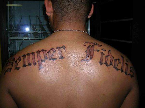 Meaning tattoo semper fi What is