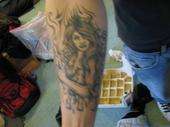 demon chick tattoo
