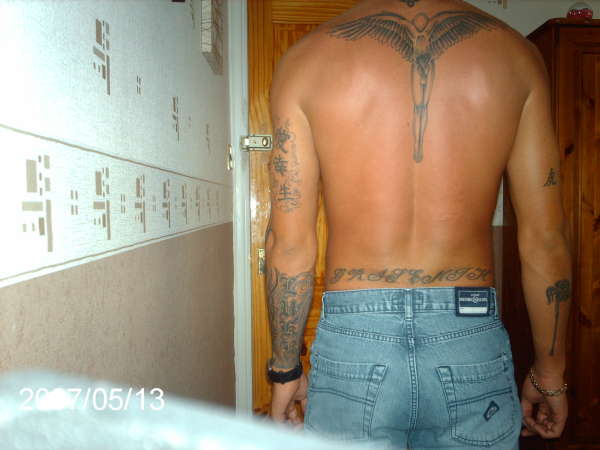 here are all my back tattoos tattoo