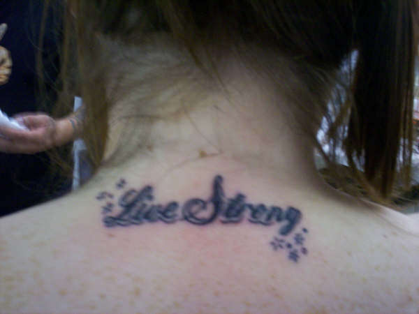 Live Strong tattoo