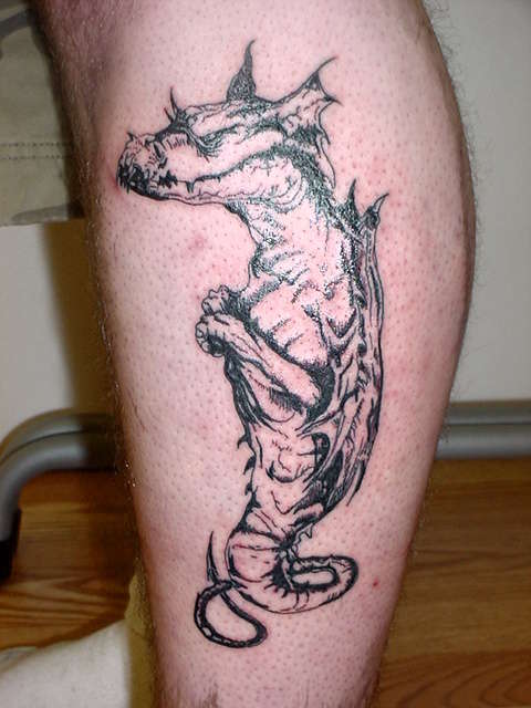Young Dragon tattoo
