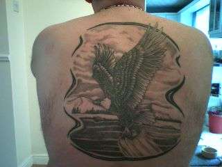 Bird of freedom tattoo