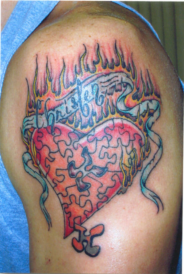 "thee  piece" tattoo