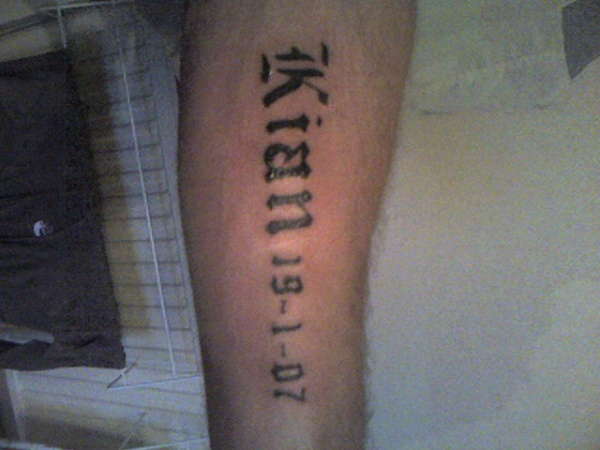 kian tattoo